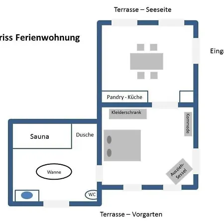Apartment Ferienwohnung Mit Eigenem Seezugang Am Scharmutzelsee